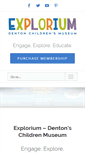 Mobile Screenshot of exploriumdenton.org